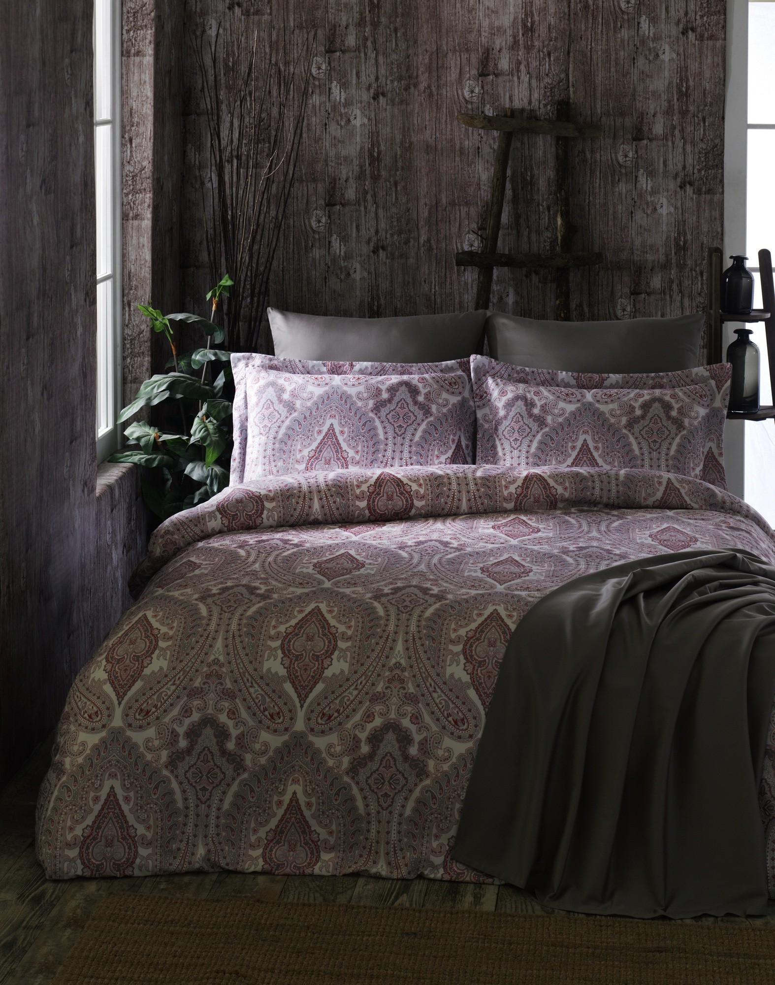 L'essentiel Maison Sarayli set posteljine, 200x220 cm, Šarene