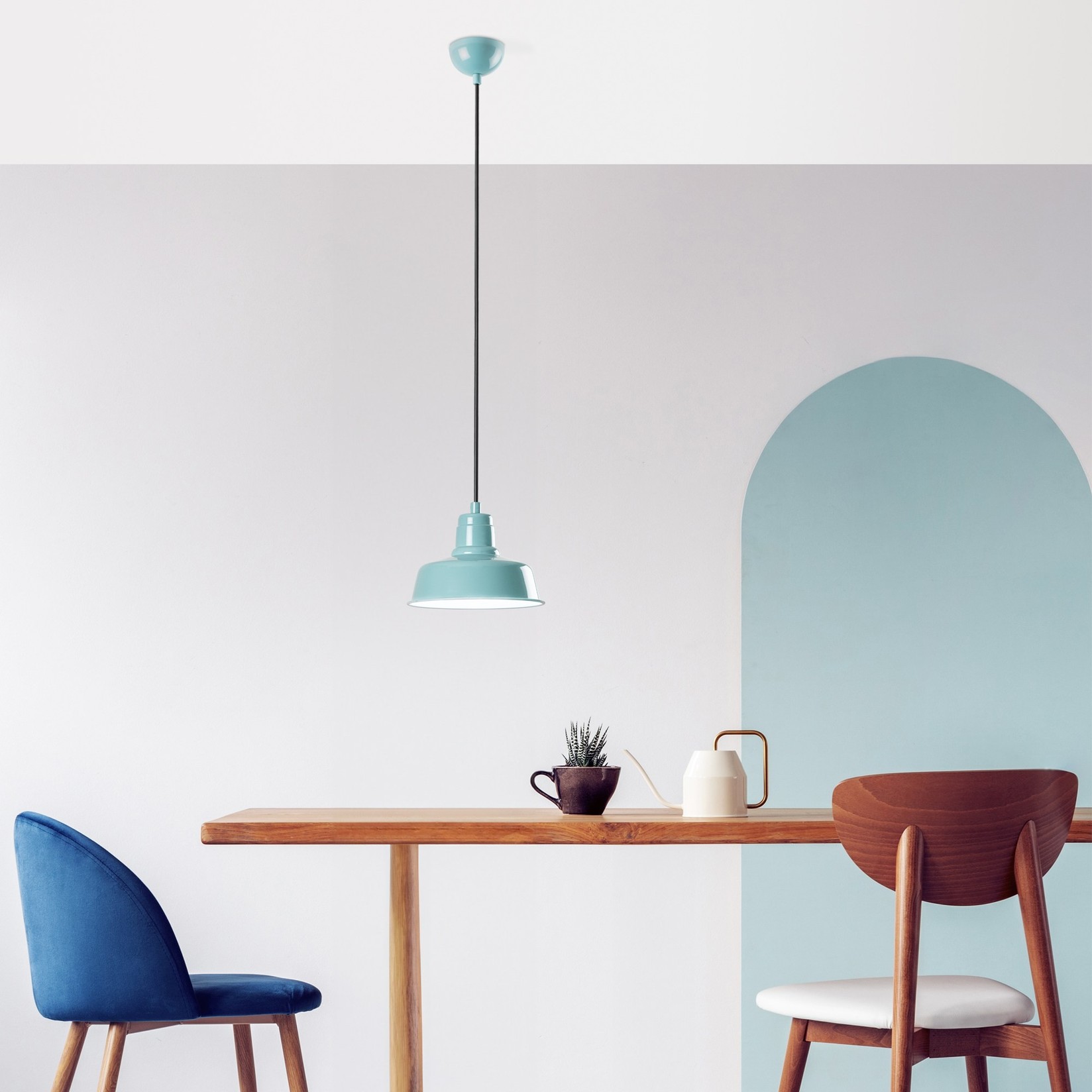 Opviq Luster Memati, 21-108cm, nijansa O19 cm, tirkizna