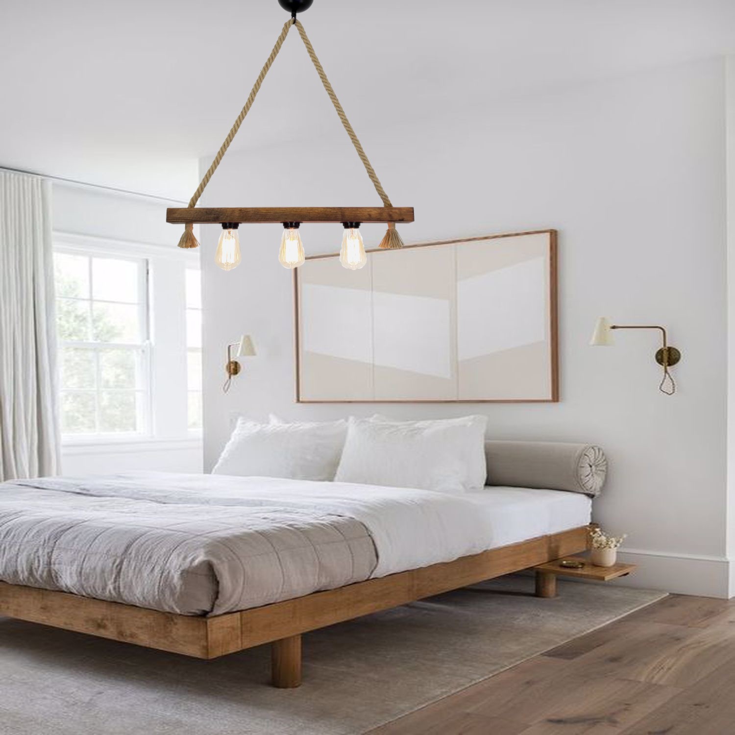 Opviq Luster kutni ogrtač 2, 10x60x60 cm, E27