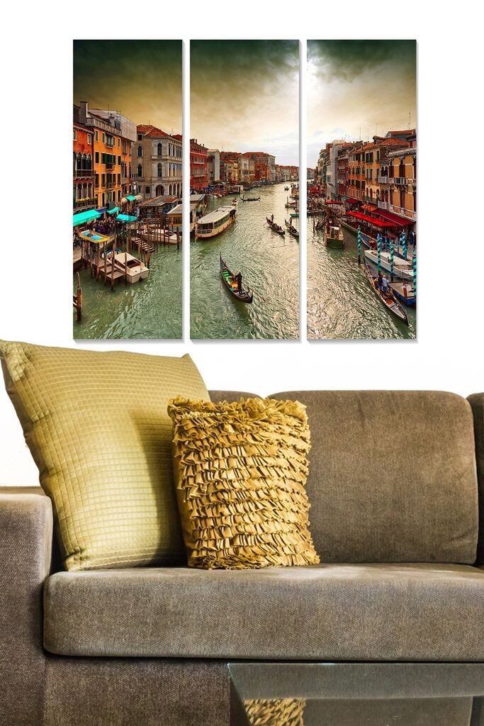 Wallity slika MDF104668634, 70x50 cm, 3 dijela