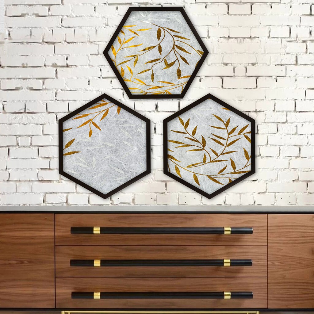 Wallity Uokvirena slika 6GEN241483582, 35x35 cm, 3 dijela