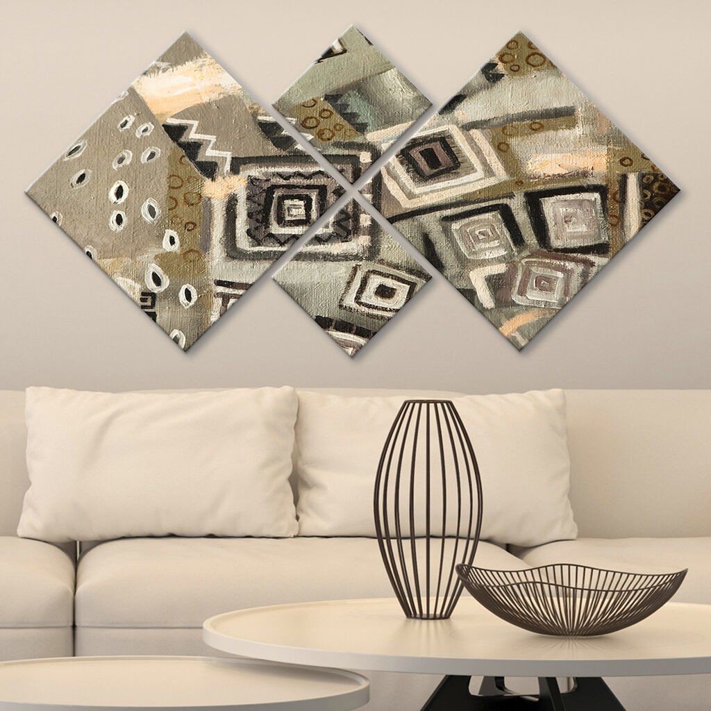 Wallity slika 4MDF56731090, 60x115 cm, 4 dijela