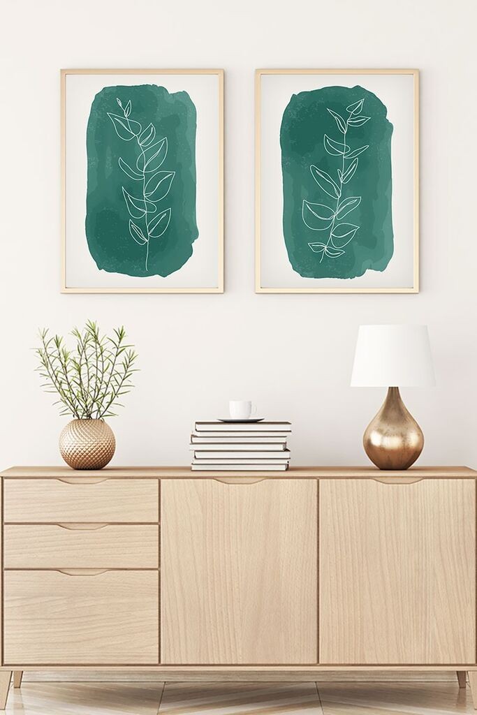 Uokvirena slika Wallity Huhu89, 20x30 cm, 2 dijela