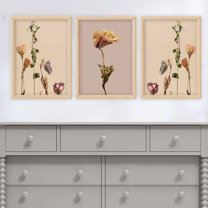 Wallity Uokvirena slika 3NTC_4540429_5575, 55x75 cm, 3 dijela