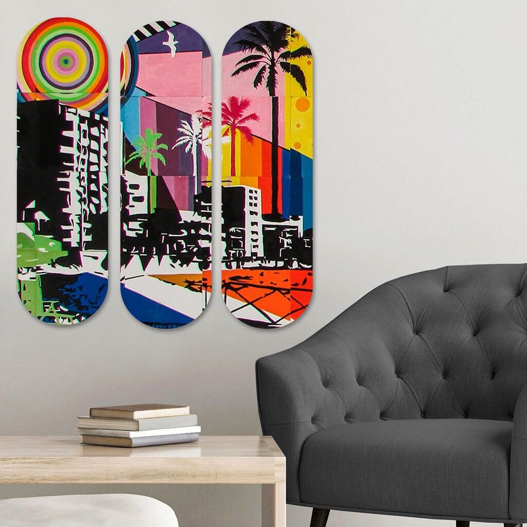 Wallity slika 3KY3803, 70x70 cm, 3 dijela