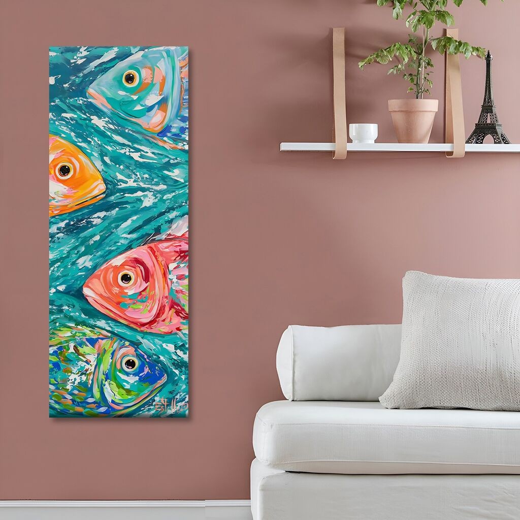 Zidna slika KNV4441_3080, 30x80 cm