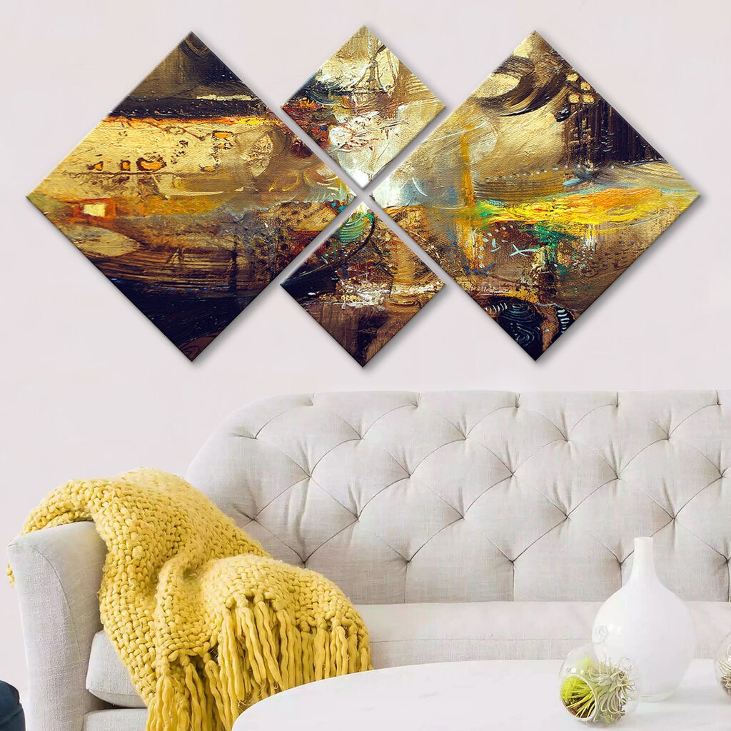 Wallity slika 4MDF770618758, 60x115 cm, 4 dijela