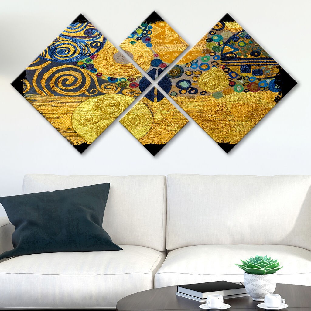 Wallity slika 4MDF222201946, 60x115 cm, 4 dijela