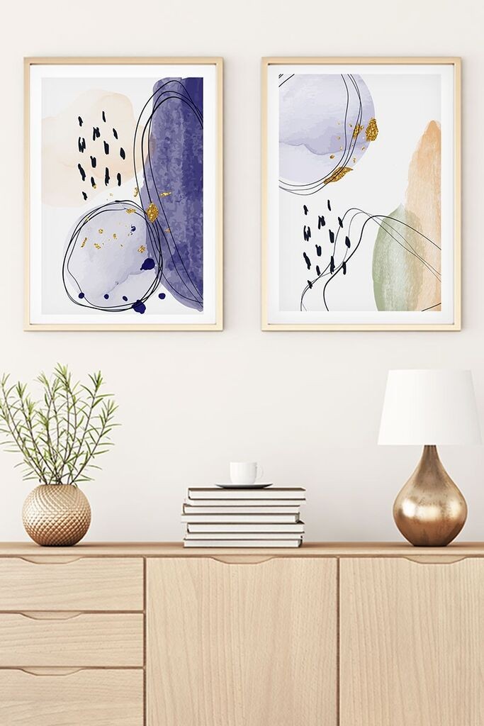 Uramljena slika Wallity Huhu21, 20x30 cm, 2 dijela