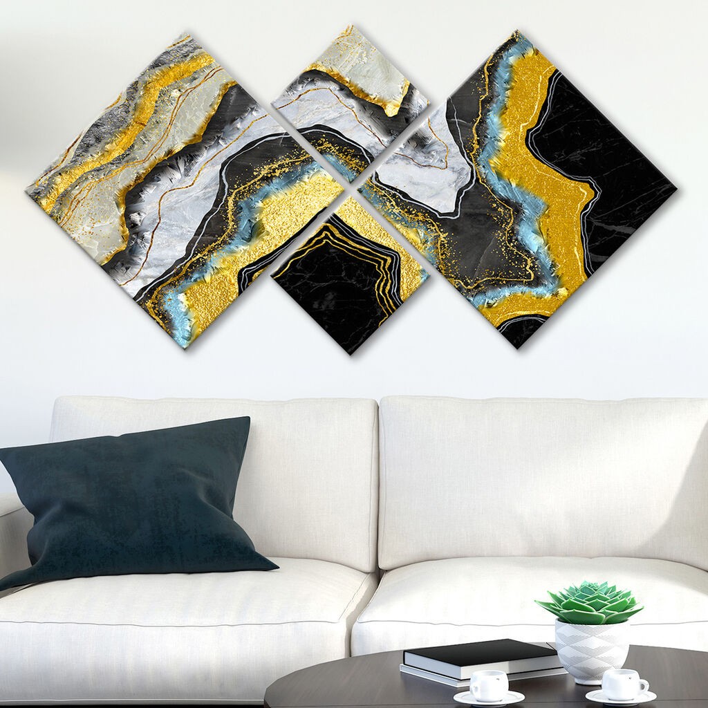 Wallity slika 4MDF19589560392, 60x115 cm, 4 dijela