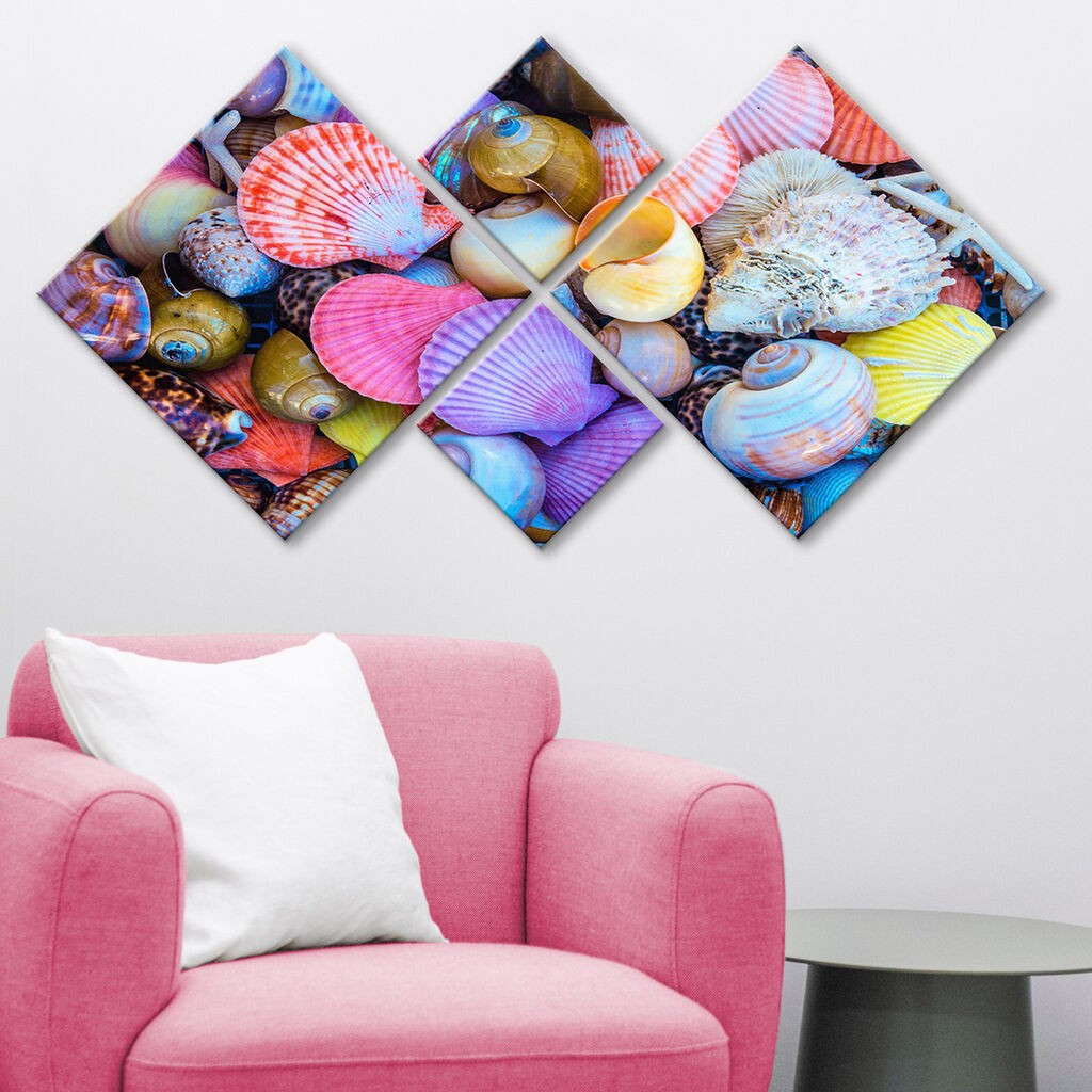 Wallity slika 4MDF276415940, 60x115 cm, 4 dijela