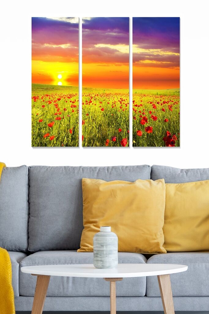 Wallity slika MDF108571562, 70x50 cm, 3 dijela