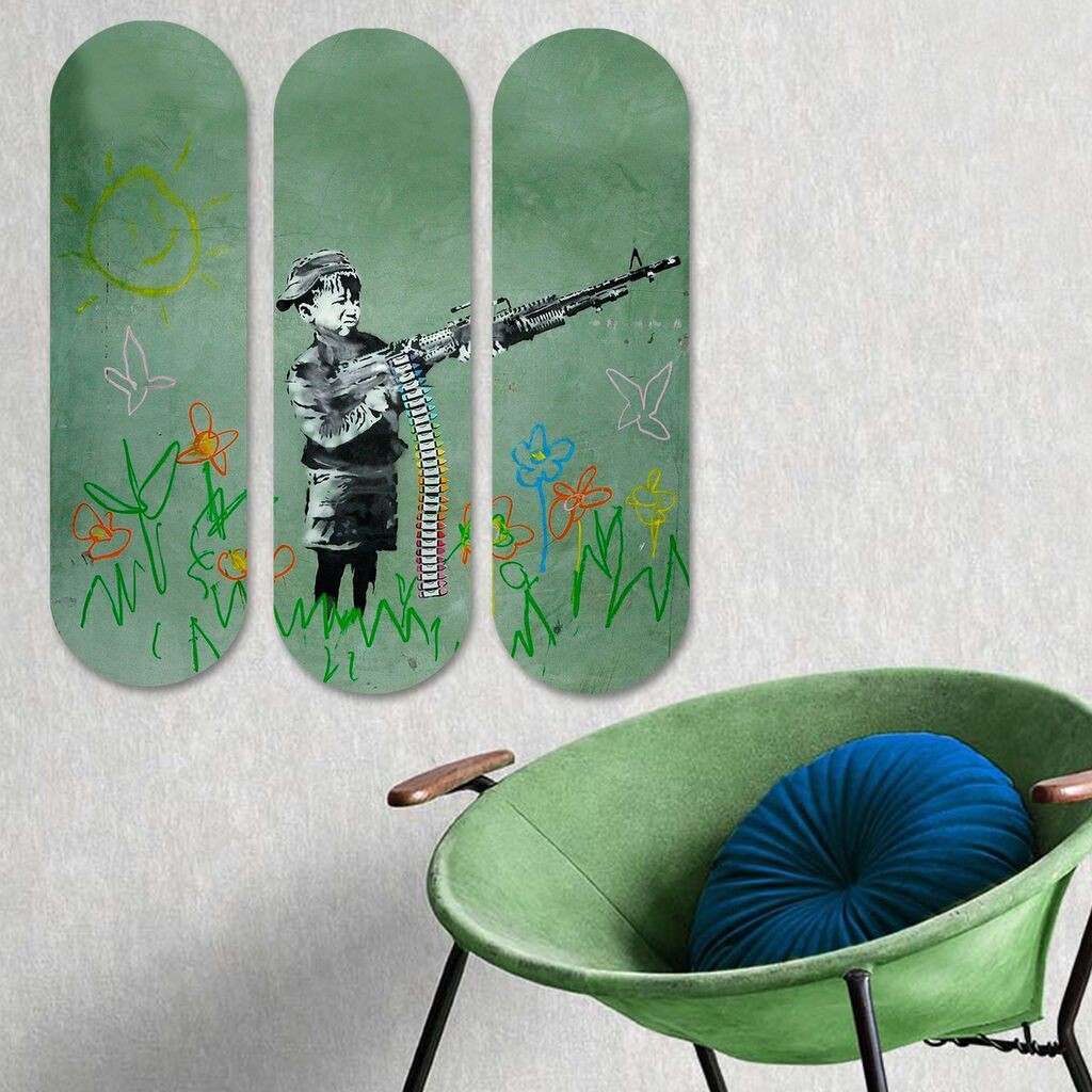 Wallity slika 3KY3783, 70x70 cm, 3 dijela