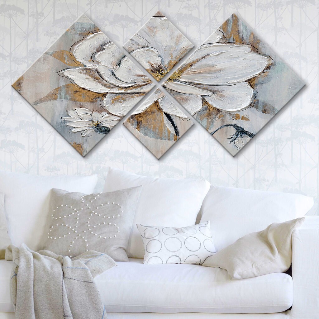 Wallity slika 4MDF1224363400, 60x115 cm, 4 dijela