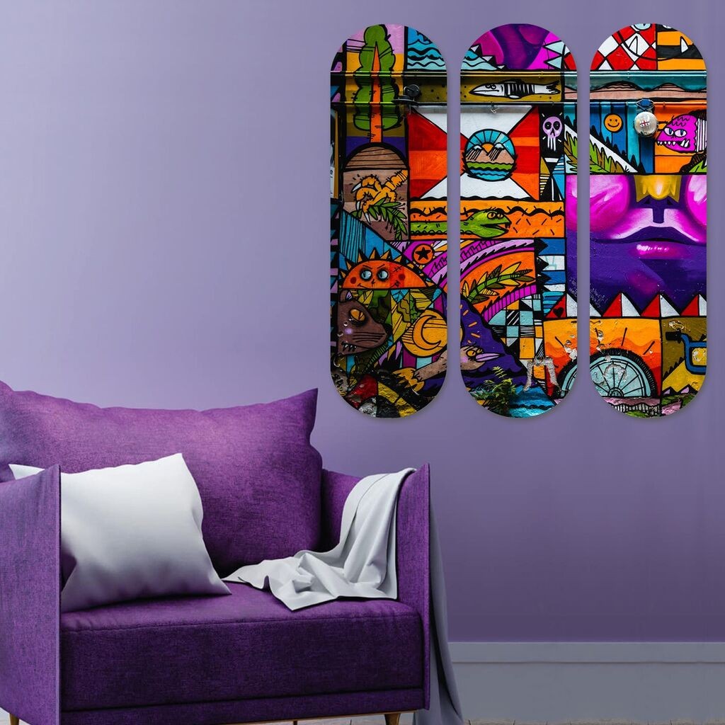 Wallity slika 3KY3799, 70x70 cm, 3 dijela