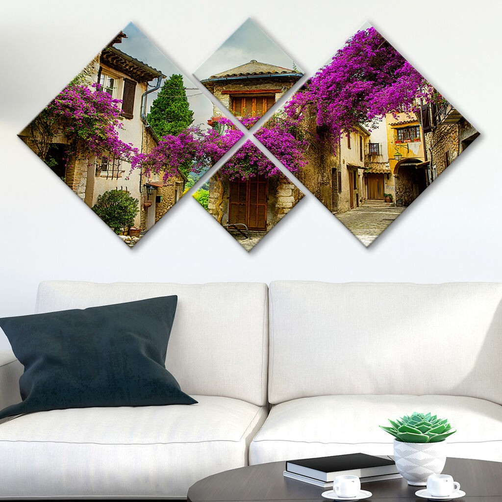 Wallity slika 4MDF145666070, 60x115 cm, 4 dijela