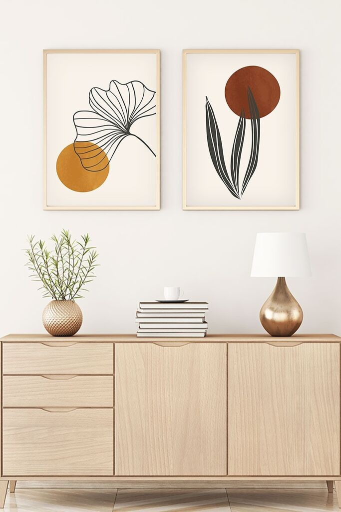 Uramljena slika Wallity Huhu83, 20x30 cm, 2 dijela