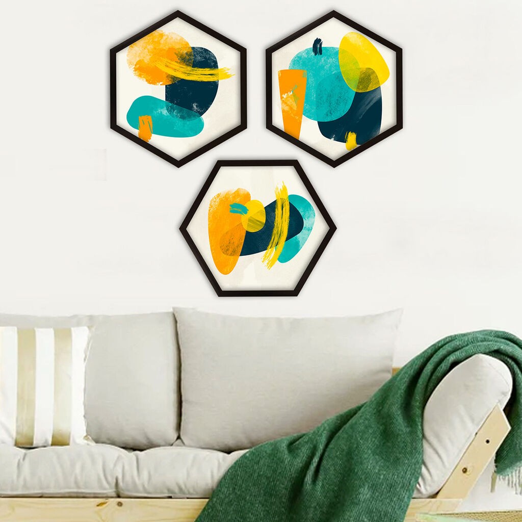 Wallity Uokvirena slika 6GEN185930, 35x35 cm, 3 dijela