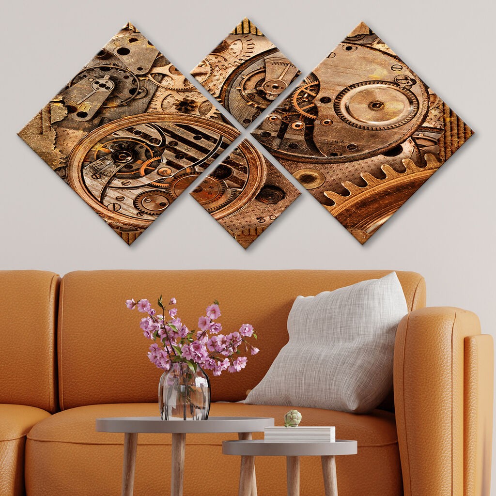 Wallity slika 4MDF245256766, 60x115 cm, 4 dijela