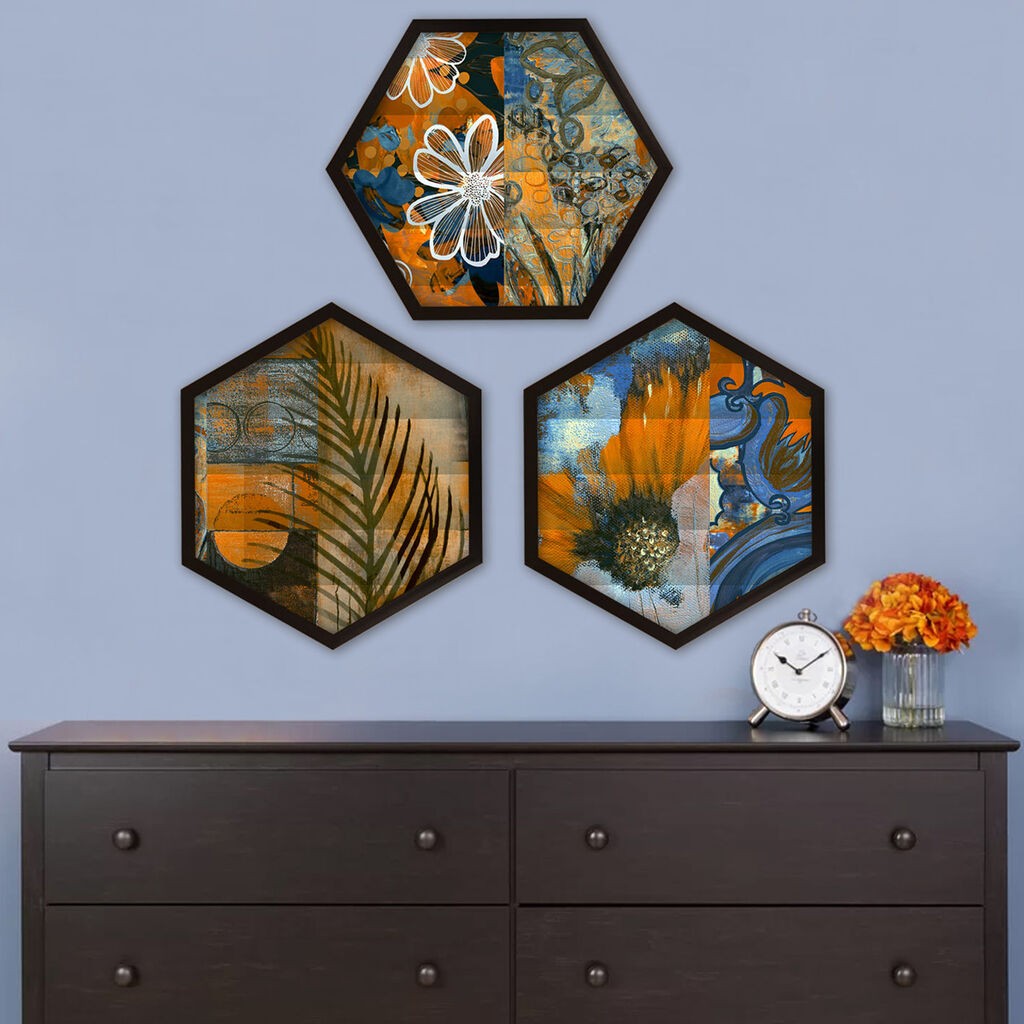 Wallity Uokvirena slika 6GEN480007270, 35x35 cm, 3 dijela