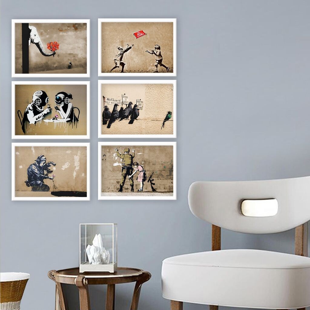 Wallity Uokvirena slika 6SC9627_3545, 35x45 cm, 6 dijelova