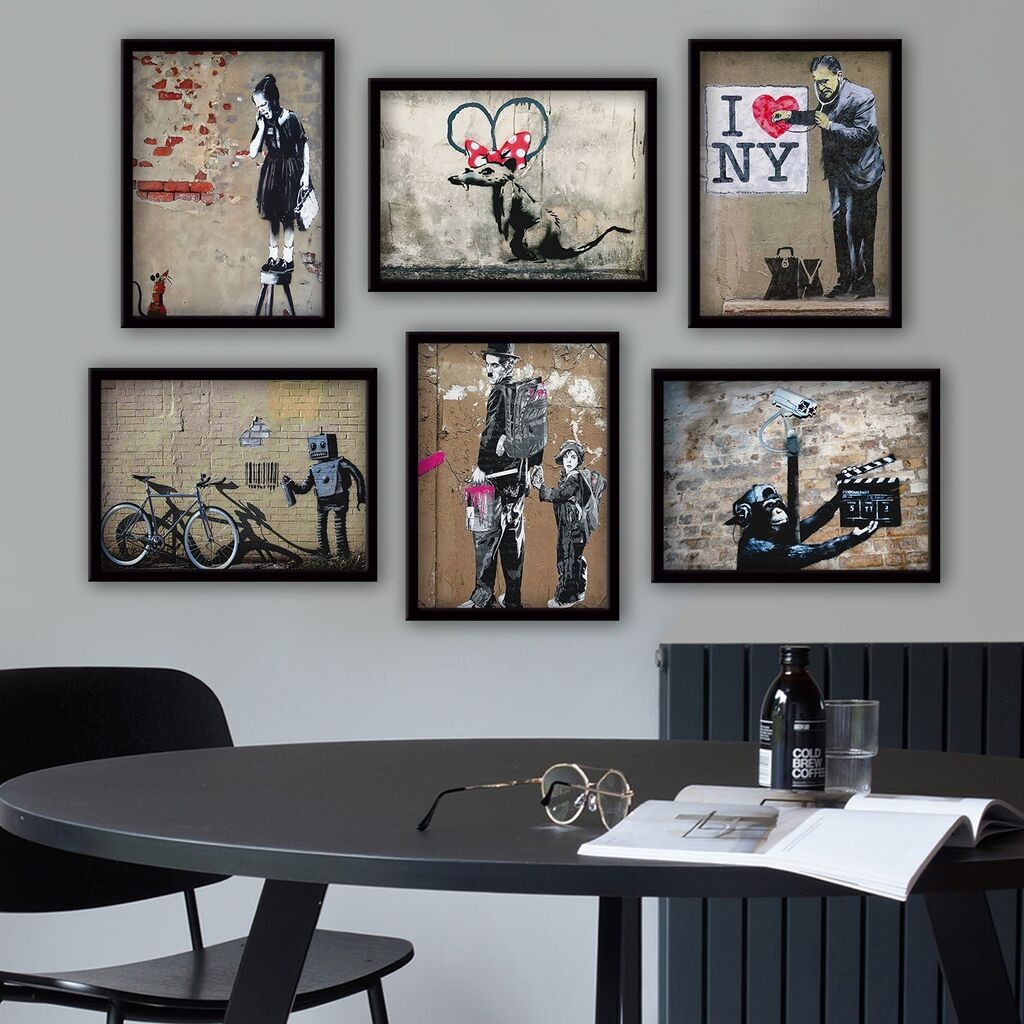 Wallity Uokvirena slika 6BC9623_2530, 25x30 cm, 6 dijelova