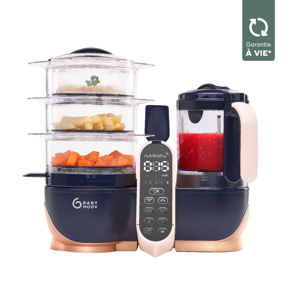 Babymoov Nutribaby i XL Kuhalo Mixer 26518, Crni