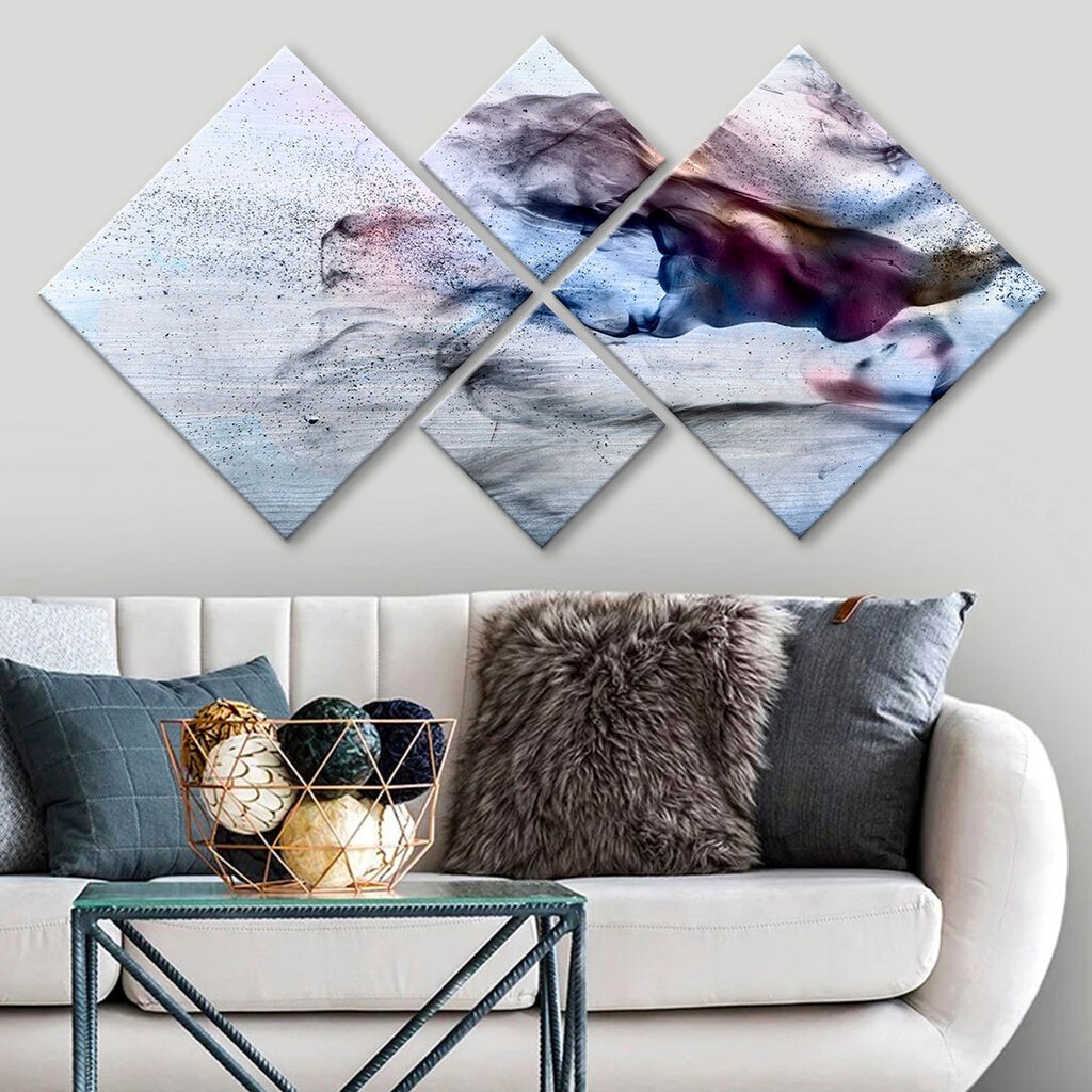 Wallity slika 4MDF577539, 60x115 cm, 4 dijela