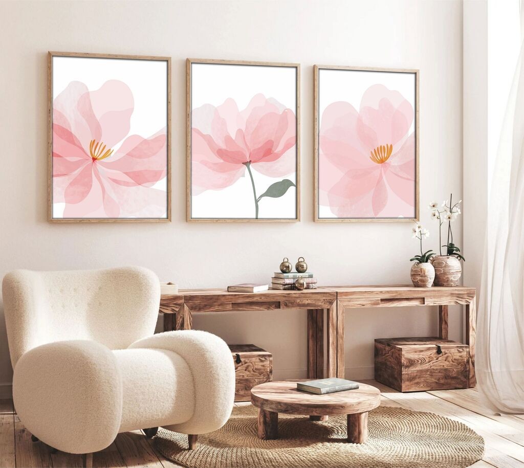 Uramljena slika Wallity Huhu192, 20x30 cm, 3 dijela