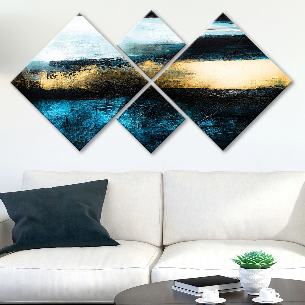 Wallity slika 4MDF1885134238, 60x115 cm, 4 dijela