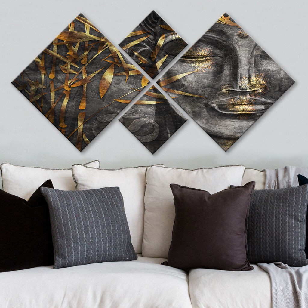 Wallity slika 4MDF1188022306, 60x115 cm, 4 dijela