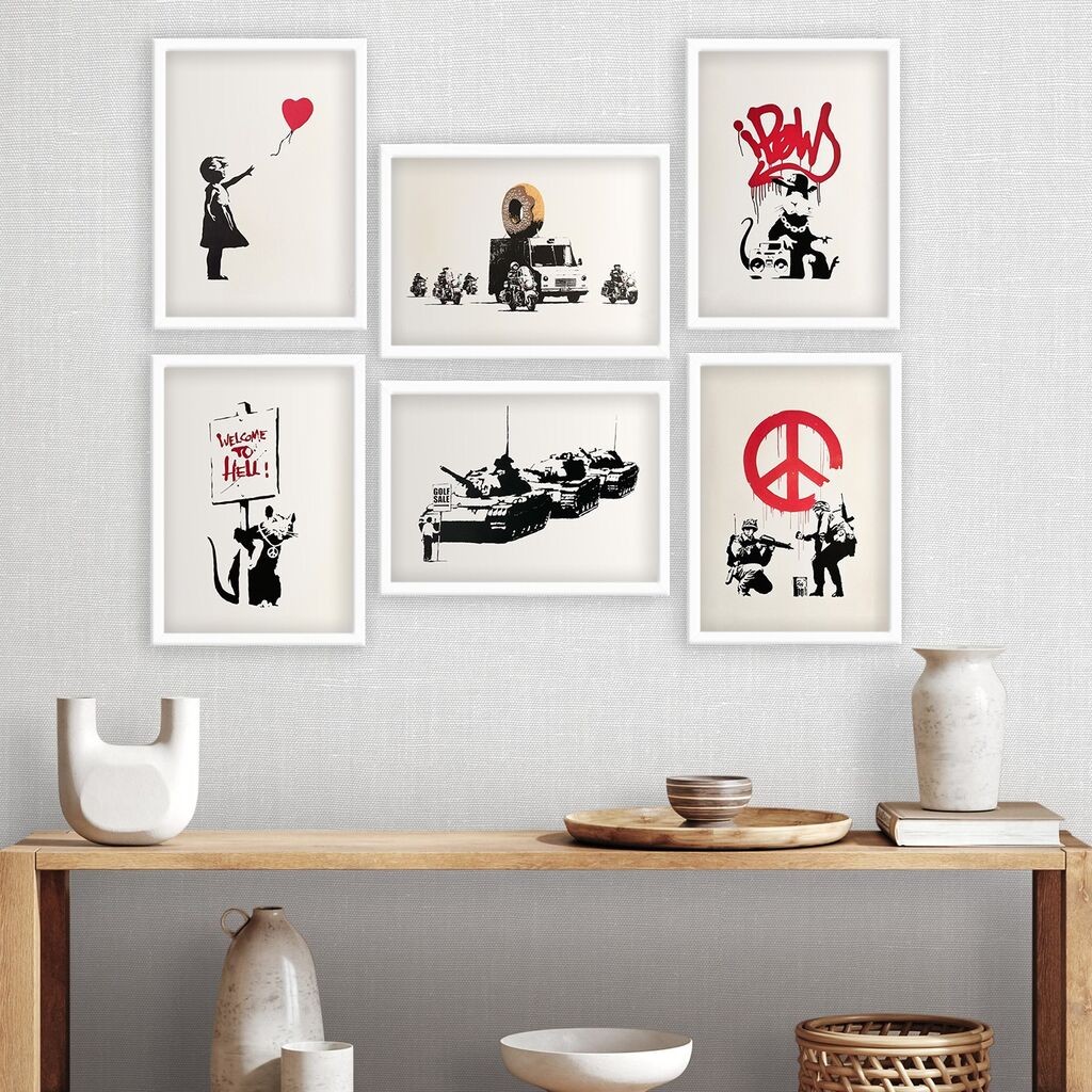 Wallity Uokvirena slika 6SC9620_2530, 25x30 cm, 6 dijelova