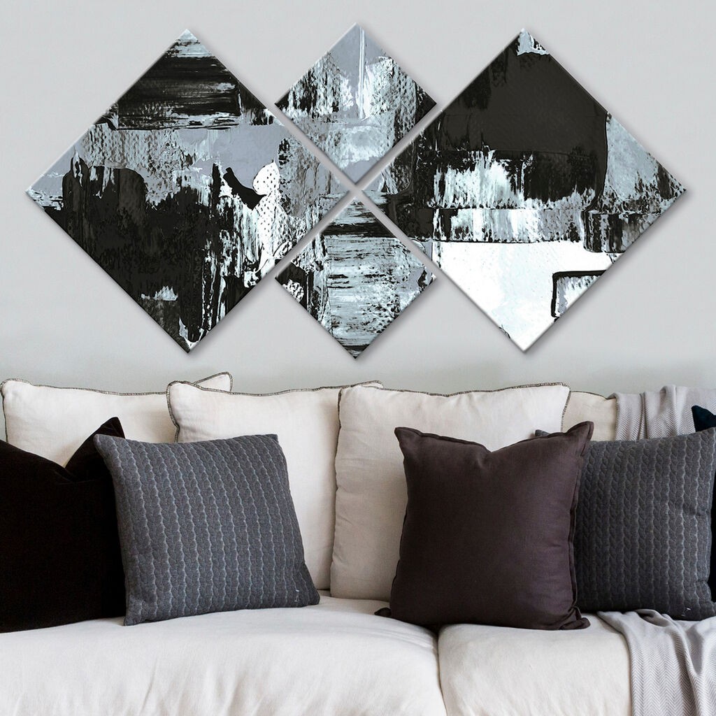 Wallity slika 4MDF3475634, 60x115 cm, 4 dijela