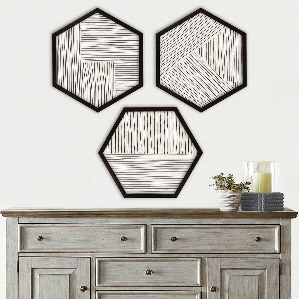 Wallity Uokvirena slika 6GEN176692, 35x35 cm, 3 dijela