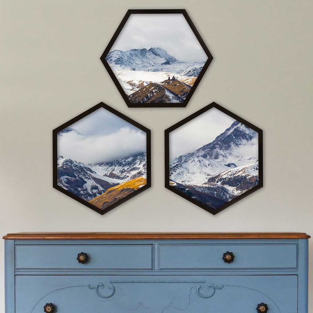 Wallity Uokvirena slika 6GEN369269646, 35x35 cm, 3 dijela