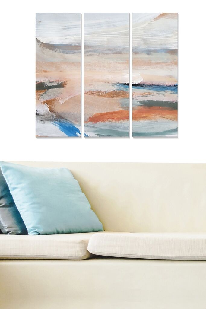 Wallity slika MDF1056546707, 70x50 cm, 3 dijela