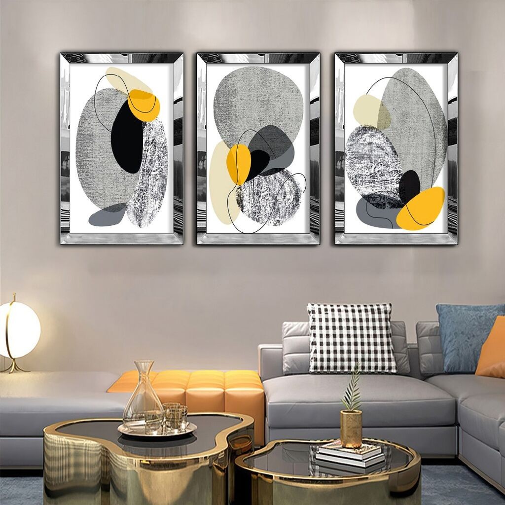 Zidna slika Huhu407, 30x40 cm, 3 dijela