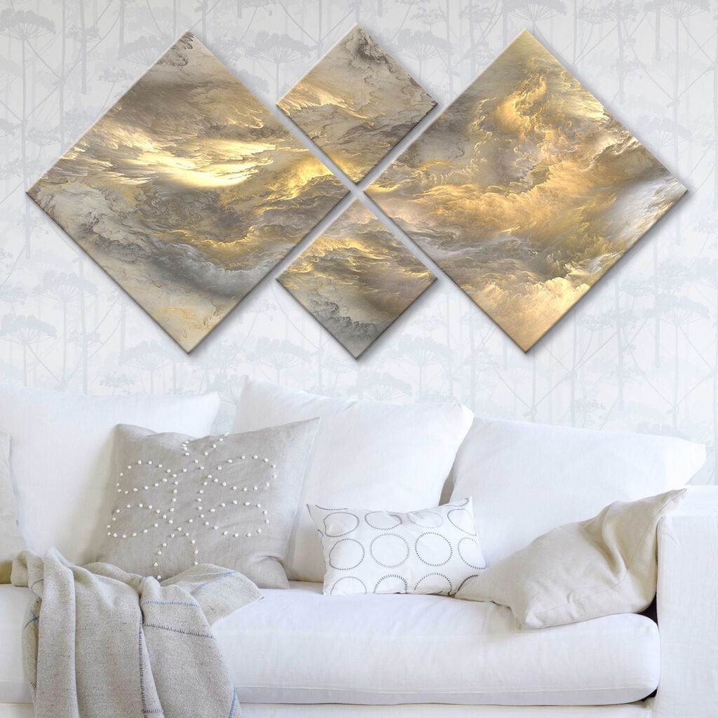 Wallity slika 4MDF209500189, 60x115 cm, 4 dijela