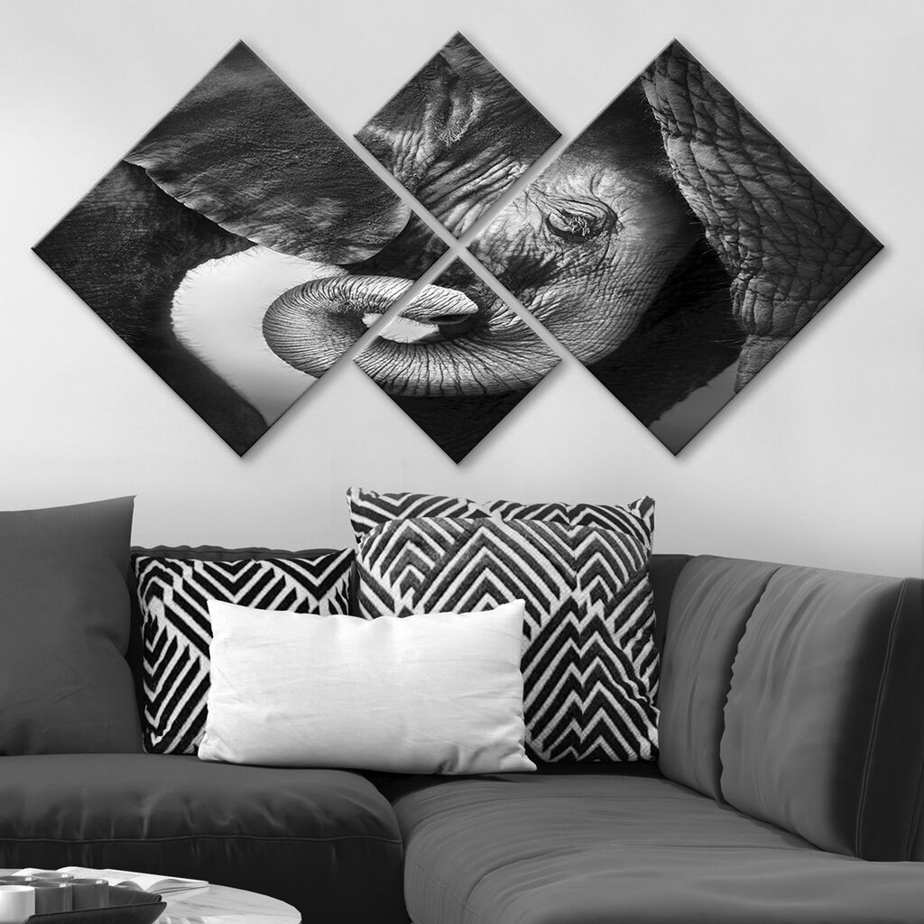 Wallity slika 4MDF99284861, 60x115 cm, 4 dijela