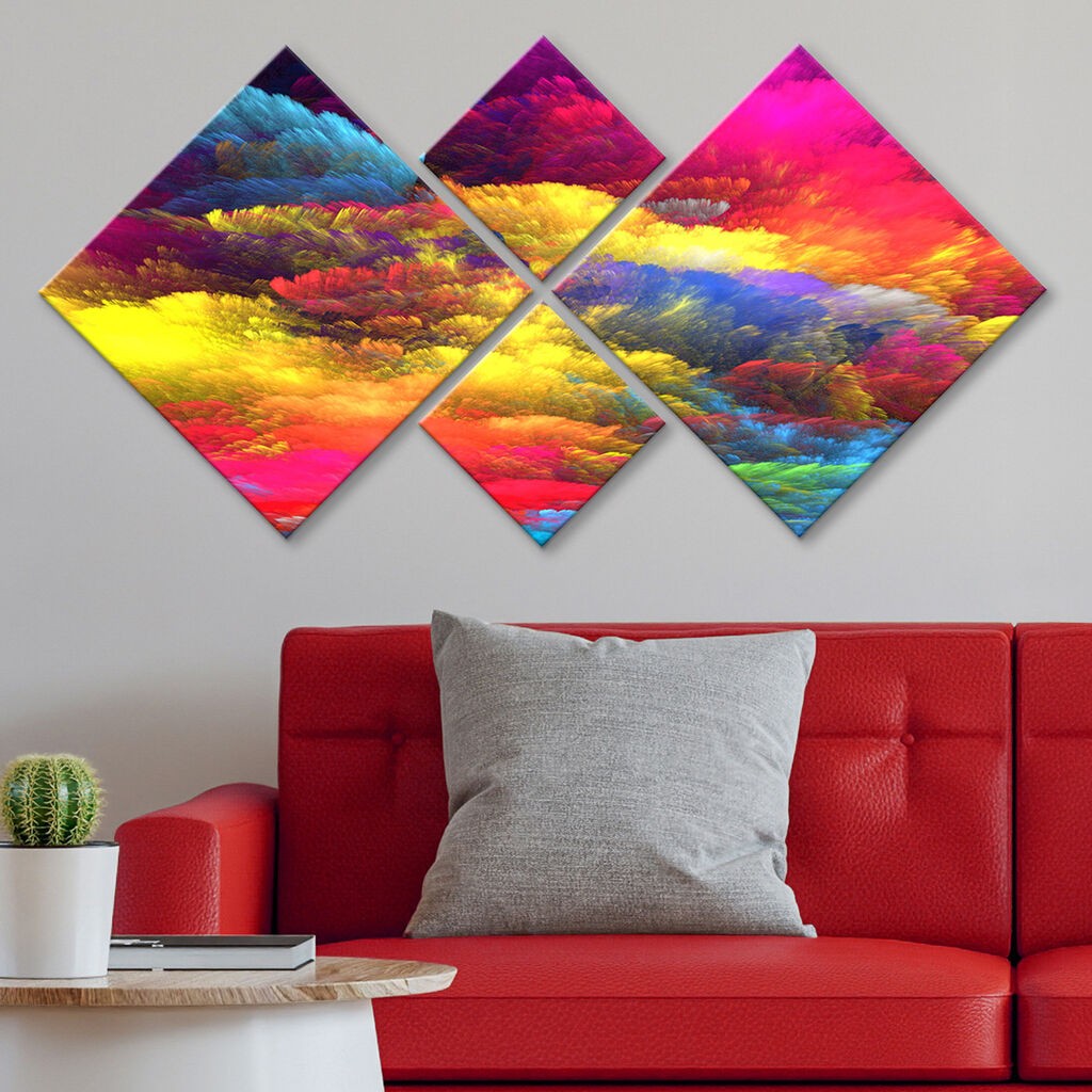 Wallity slika 4MDF793319206, 60x115 cm, 4 dijela