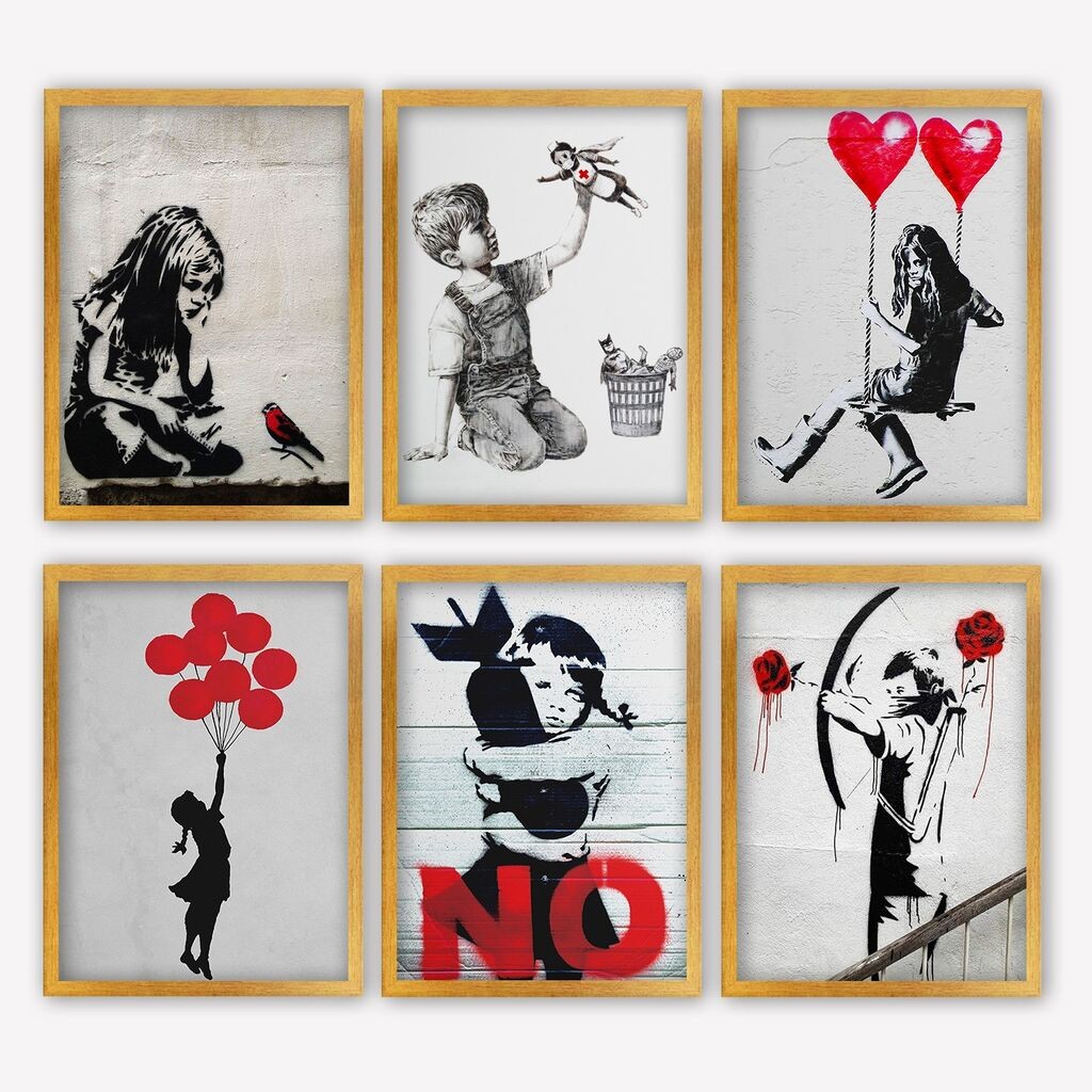 Wallity Uokvirena slika 6AC9628_3545, 35x45 cm, 6 dijelova