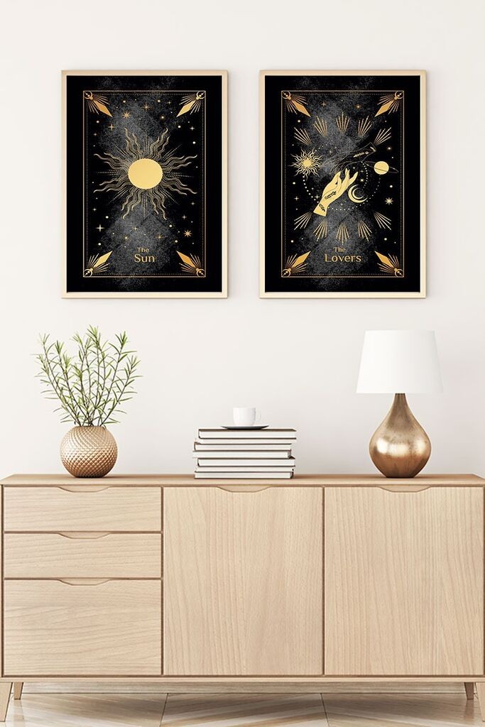 Uramljena slika Wallity Huhu178, 50x70 cm, 2 dijela