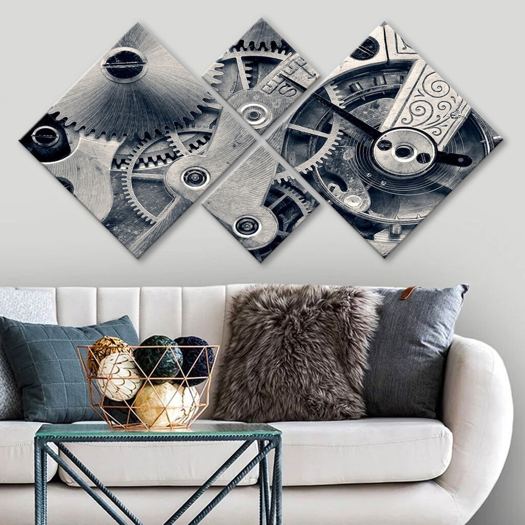 Wallity slika 4MDF239703958, 60x115 cm, 4 dijela