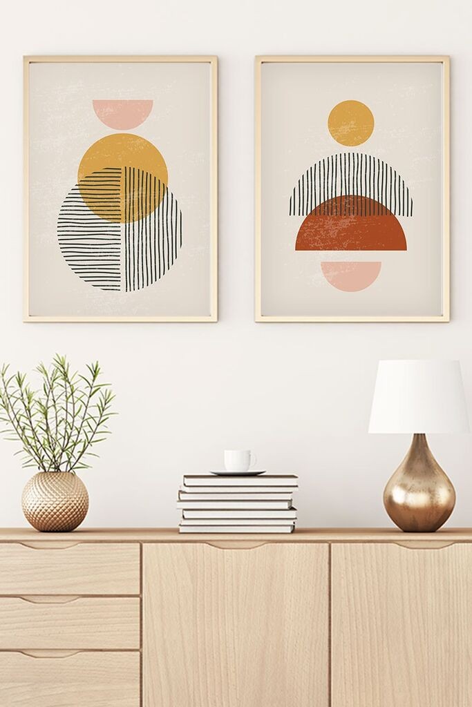 Uramljena slika Wallity Huhu38, 20x30 cm, 2 dijela