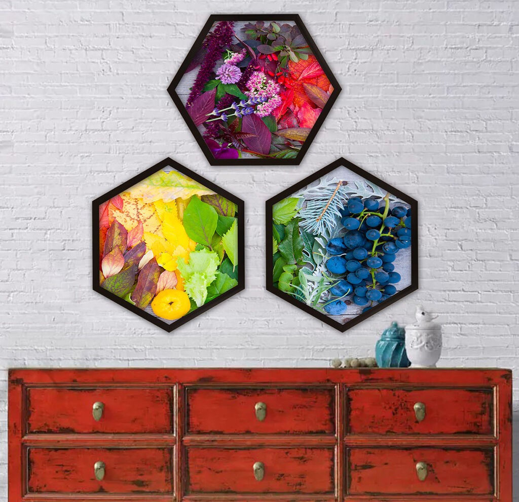 Wallity Uokvirena slika 6GEN48565, 35x35 cm, 3 dijela