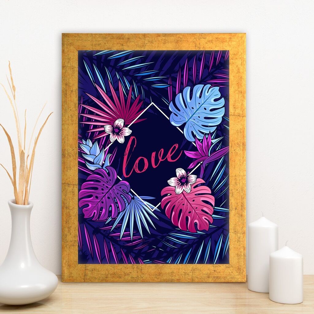 Uokvirena slika Wallity AC10331228592, 24x29 cm