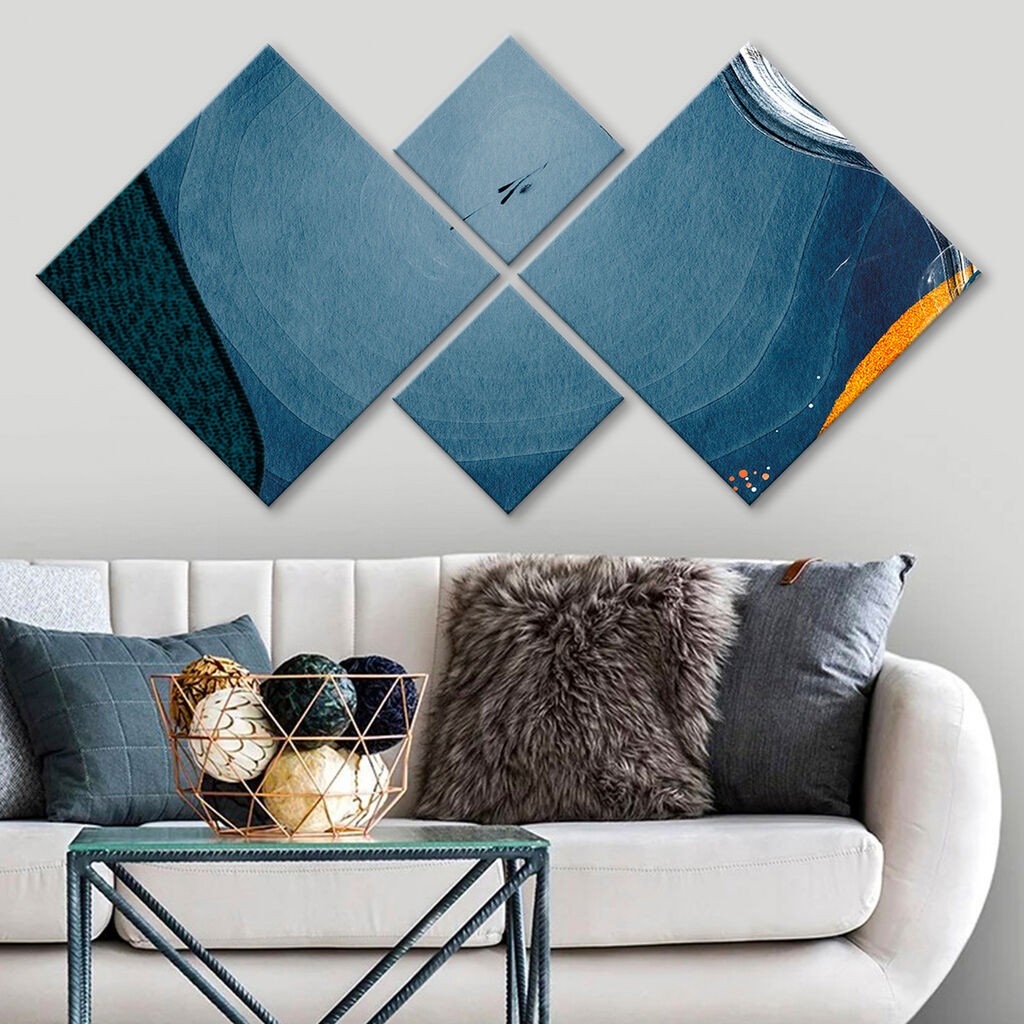 Wallity slika 4MDF2209796, 60x115 cm, 4 dijela