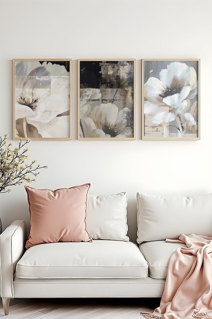 Uramljena slika Wallity Huhu480, 20x30 cm, 3 dijela