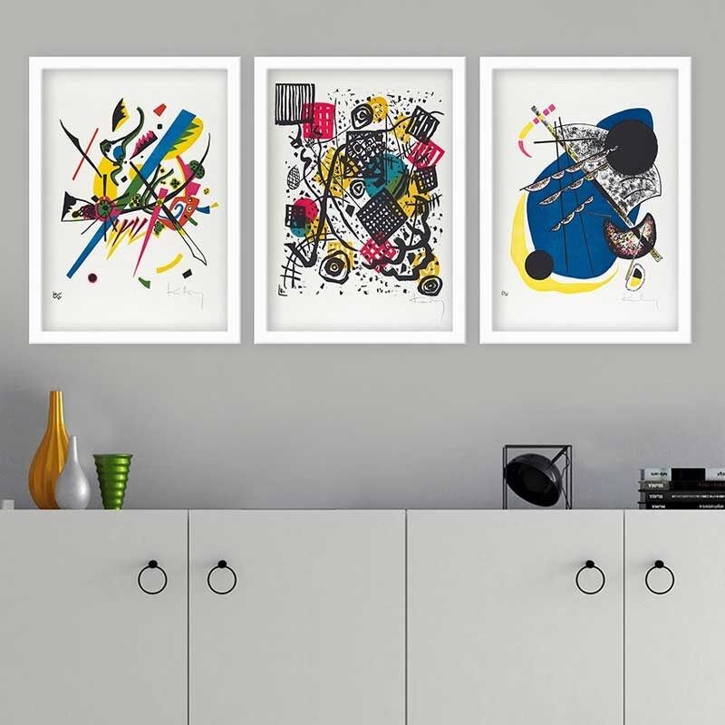 Wallity Uokvirena slika 3BC_UN2968530 _5575, 55x75 cm, 3 dijela