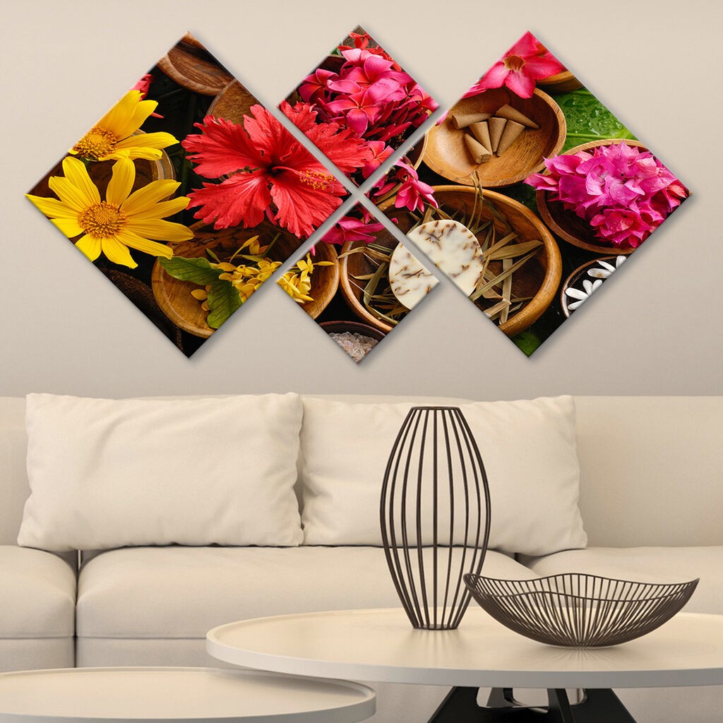 Wallity slika 4MDF704999149, 60x115 cm, 4 dijela